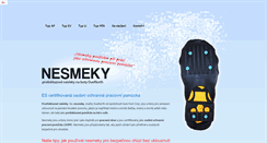 Desktop Screenshot of nesmeky.michaela-prac-odevy.cz